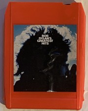 Bob Dylan's -Greatest Hits- 8-Track Tape Play Tested Working