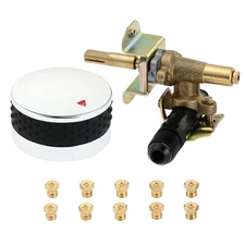 Natural Gas Conversion Control Valve Kit with LP Gas Orifices Nozzle for Outl