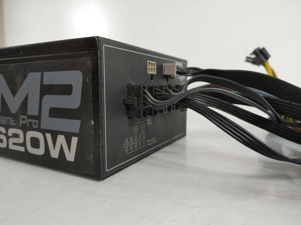 Cooler Master Silent Pro M2 620 W 24 Pin ATX Power Supply RS-620-SPM2 - Image 3 of 4