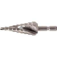 "Ks-Tools 330.2383 1/4\" Hss Stufenbohrer-Bit Ø 4-30Mm 14 Stufen 90° Stufenwinkel"