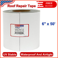 EternaBond RoofSeal White 6"x50' MicroSealant UV Stable RV Roof Seal Repair Tape