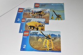 LEGO CITY: Construction Site (7243) PREMIUM RESTORED - Partial Set