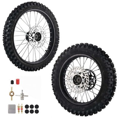 Hauertzx 90/100-14(3.00x14) Rear Wheel Tire 70/100-17(2.75x17) Front Wheel Ti...