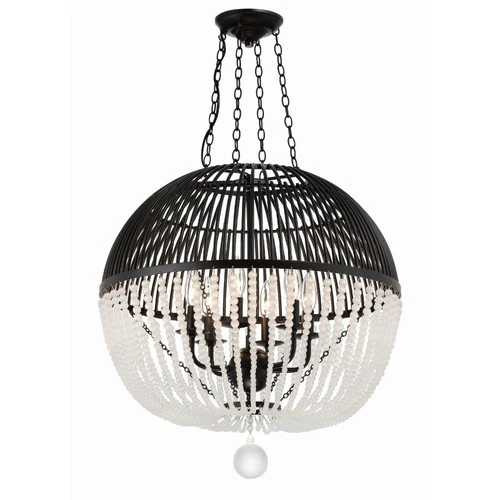 Crystorama Lighting - Duval - Six Light Pendant in Traditional and Contemporary - Picture 1 of 4