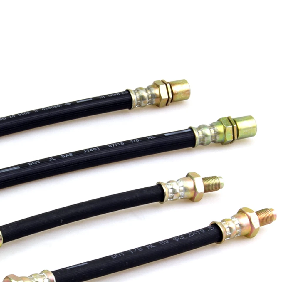 JUEGO MANGUERA FRENO DELANTERO DERECHO DERECHO TOYOTA COROLLA TE55 KE30 KE35 50 KE55 KE70 FIT 74-87 Foto 4 de 4