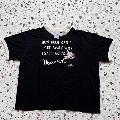 SABBI Women s XXL Graphic T-shirt How Much Can I Get Away With 