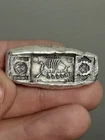1 oz MK BarZ Pirate/Viking Ship Hand Poured Bar .999 Fine Silver Bar