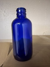 4oz Cobalt Blue Glass Bottles 128 Per Case No Tops Just Bottles