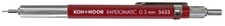 Rapidomatic Mechanical Pencil .3mm lead Red 1 Each 5633