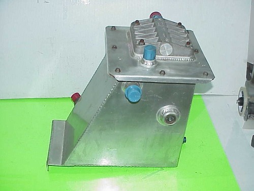 4 Gallon Aluminum Dry Sump Oil Tank & Oberg 6" Remote Oil Filter RS22