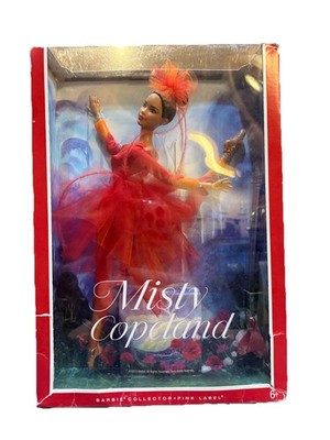 Mattel Barbie Collector Pink Label Misty Copeland Doll Articulated Original 
