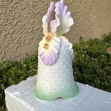 Porcelain Flower Dinner Bell