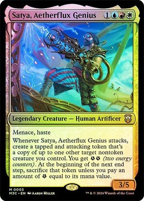 MTG: Modern Horizons 3 Creative Energy Commander NM Cards (Choose your Card)