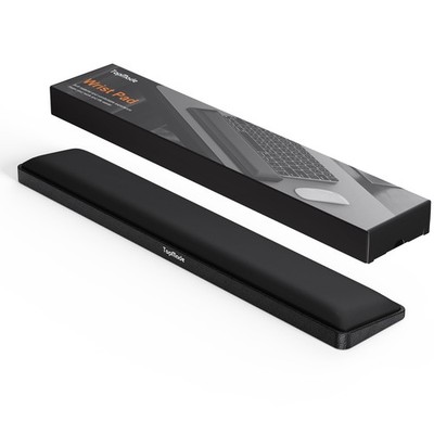 Keyboard Wrist Rest Cooling Gel Soft Memory Foam FullSize Ergonomic Black