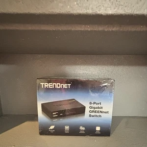 TRENDNET TEG-S82G 8 LAN Port Gigabit GreenNet Nouveau commutateur réseau scellé d'usine