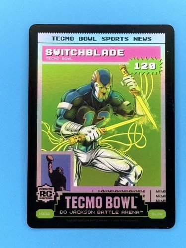 2026 Bo Jackson Battle Arena Tecmo #N232 Switchblade Glow Tecmo News