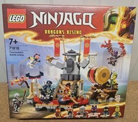 LEGO NINJAGO Tournament Battle Arena 71818 sealed Tox Evil Jay Cinder Sora Wolf