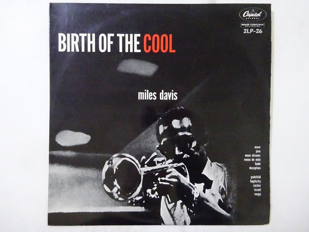 その他 LP Miles Davis Birth Of The Cool 2LP26 CAPITOL /00260 Miles Davis - Birth Of The Cool (Back To Black Vinyl Reissue