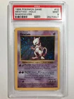 PSA 9 - Shadowless Mewtwo Holo - Pokemon TCG 1999 Pokemon Game Base Set #10