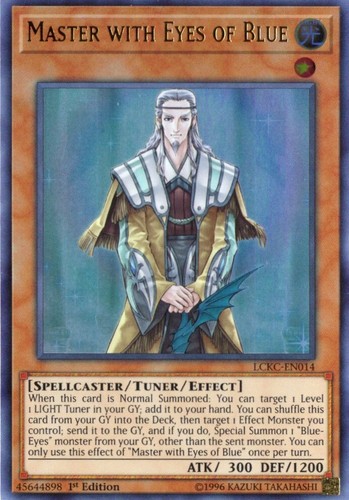 Azure-Eyes Silver Dragon LCKC-EN066 Secret YUGIOH Legendary