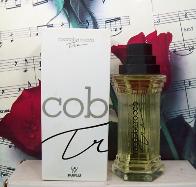 Roccobarocco  Tre EDP Spray 3.38 FL. OZ. NWB  