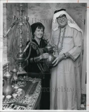 1975 Press Photo Mr. & Mrs. Ben Hosler are the King khaled's guests - cva18924