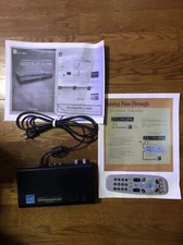 Digital Stream Analog Pass-Through DTV Converter Box DSP7700T