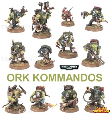 Warhammer 40k : Ork Kommandos : Games Workshop Octarius
