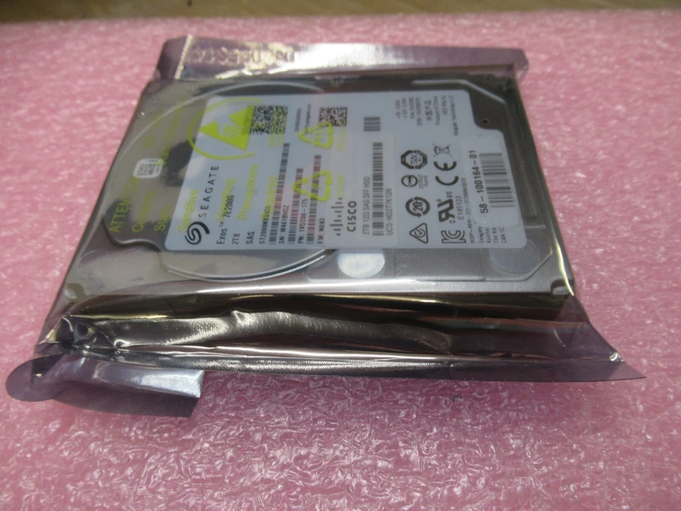 Seagate 2TB Enterprise Capacity 2.5" 7.2K SAS 12Gb/s ST2000NX0433 1VD200-175 - Image 4 of 4