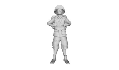 Printle T Homme 123-Boy Scout Backpacker Hiker Figure for Dioramas Train Sets