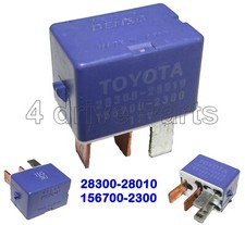 28300-28010 Genuine Toyota Lexus Purple Starter Relay 4-Pin Denso 156700-2300