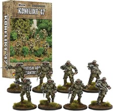 Warlord Games Bolt Action Konflikt'47 British Armoured Infantry 452210601
