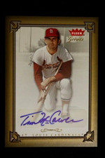 Tim McCarver, St. Louis Cardinals Great, Auto on 2004 Fleer Greats, #GBA-TM