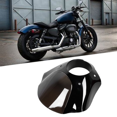6in Motorcycle Headlight Fairing Smoky Windshield Modified Part
