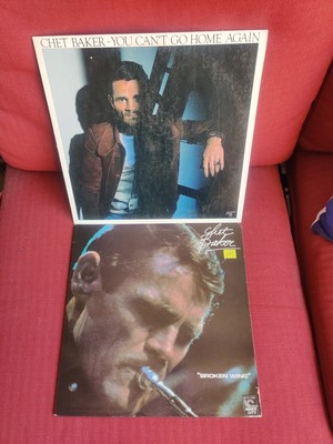  Chet Baker 2 LP Lot- You Can't Go Home Again- Broken Wings