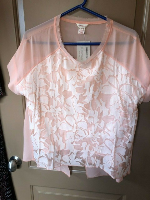 SUNDANCE CATALOG- SHADES OF LILY TOP /NWT/ SIZE-MEDIUM -RET.$128.SOLD OUT | eBay