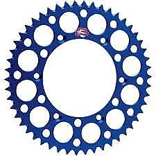 Renthal 49T Blue Rear Sprocket 150A-520-49BU to fit Yamaha YZ 400 1999 - Picture 1 of 1