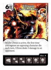 Marvel Age of Ultron Dice Masters - Single Card + Die -- Ultron Common