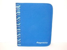 Weight Watchers Points Plus Blue Zip-Around Binder Member Storage Case 11" x 9"