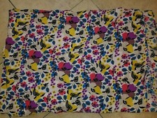Colorful Floral 84 X 100 Fabric Tablecloth