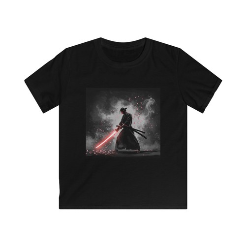 Samurai Swing Kids Tee – Bold Japanese Warrior Art for Little Adventurers