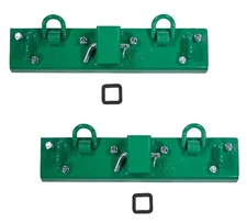 2Pcs 5"x 22" Tractor Bucket Grab Hook Bolt 2" Hitch Receiver for Kubota, Bobcat