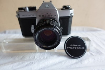 PENTAX SPOTMATIC SP II KAMERA + SUPER TAKUMAR 55MM F/1.8