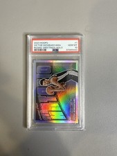 2023-24 Panini NBA Hoops  Rookie Greetings Victor Wembanyama #1 Holo (RC) PSA 10
