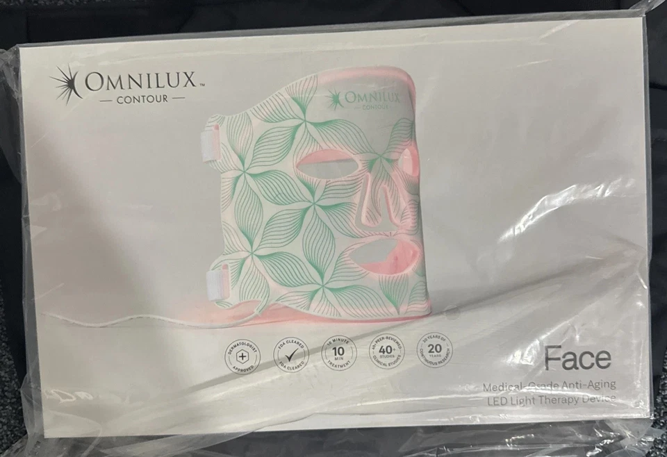 Omnilux Contour Face LED Mask - RRP £350.00 BRAND NEW SEALED