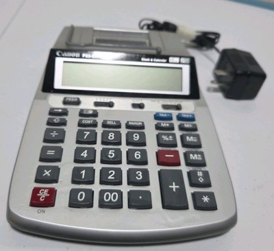 Canon P23-DHV Printing Only Calculator ,clock & calendar 2 Color Print  .47