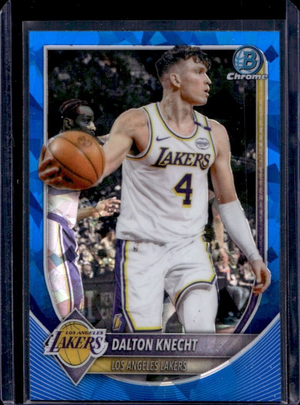 2025 Bowman Sapphire Dalton Knecht Chrome #BCV-194 Lakers