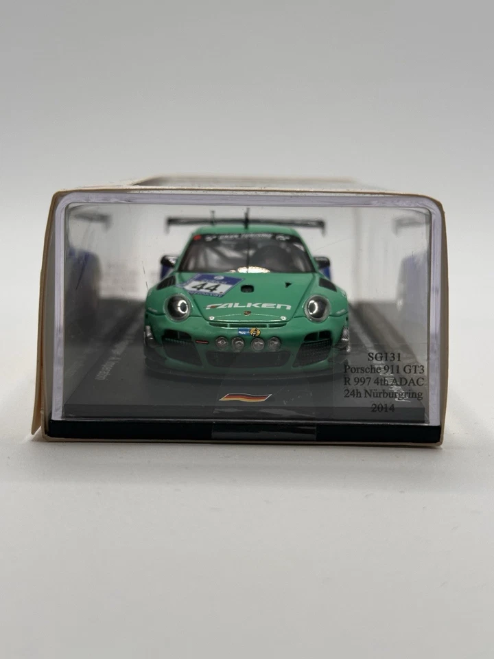 Spark 1/43 Porsche 997 Gt3 E #44 Falken 2014 SG131 Limited rare - Immagine 3 di 4