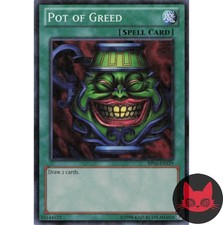 Yugioh Topf der Gier BP02-DE129 Mosaic Rare NM