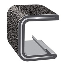 TRIM LOK INC 2000SB3X1/2-25 Edge Trim Jumbo,Clip,.67 In W,25 Ft 10C964